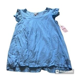 New Periwinkle blue persifor flowy casual dress
